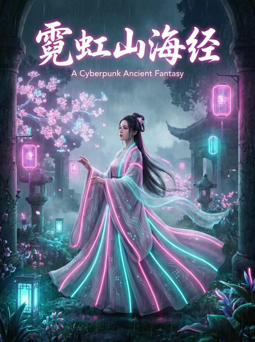 善良的小峓子2在钱免费中文字 古风奇缘短剧 - 霓虹山海经海报